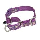 Coleira de cachorro Martingale Petiry com padrão floral de nylon para cães