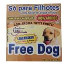 Coleira free dog filhote anti pulga para cães citronela