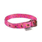 Coleira Griff Dog Poliéster Rosa para Cães - Tamanho 2