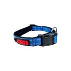 Coleira Kong Nylon Colar Azul Extra Grande Para Cachorro