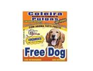 Coleira Natural Anti Pulgas Free Dog 45cm Cães Atóxico