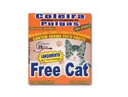 Coleira Natural Antipulga Free Cat 36cm Gatos