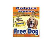 Coleira Natural Antipulgas 45cm Free Dog Cães Cachorro Pet Anti Pulgas