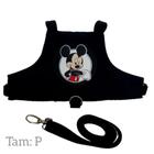 Coleira Peitoral Pet para Cachorro Mickey Tam: P
