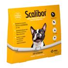 Coleira Scalibor Antiparasitária para Cães Auxilia no Controle de Infestações de Carrapatos, Pulgas e Mosquitos Leishmaniose 48cm 19g