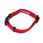 Coleira Tradicional Pet Jacki Design Vermelho