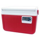 Coleman - Caixa Térmica Vermelha c/ Termômetro Digital Alça Superior 5 Litros