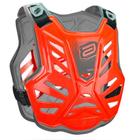 Colete ASW Maxx Lite Laranja Preto Cross Motocross Trilha