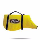 Colete Ativa Pet Dog P 5kg a 9kg Amarelo