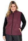 Colete Feminino Plus Size Modelo Puffa em Microtel