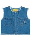 Colete Infantil Catavento Verão Jeans