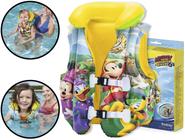 Colete Infantil Inflável Mickey Para Crianças Segurança Bel 513100