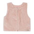 Colete Infantil Menina Teddy Rose Inverno Nini &amp Bambini