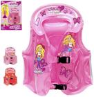 Colete Inflavel Translucido Glam Girls 40x38x18cm Summer Fun - Wellmix