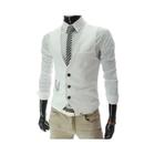 Colete Masculino Slim Fit Sem Mangas - Casual, Formal e para Negócios