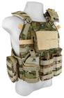 Colete Modular Plate Carrier + 8 Peças MULTICAM