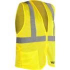 Colete Refletivo Bolso Amarelo Ziper Cv104 - Vonder