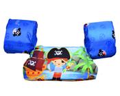 Colete Boia Flutuador Infantil Criança Natação Piscina Mar Pirata Jack