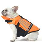 Colete salva-vidas para cães Petglad Wings com chin Float para cães Orange M