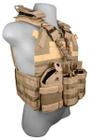 Colete Tático Modular Plate Carrier + 4 Acessórios