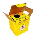 Coletor Descarpack Perfuro-Cortante Papelão 13L Embalagem c/ 20 unidades