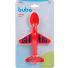 Colher Aviãozinho Para Bebê Vermelha 7288 - Buba