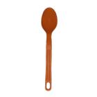 Colher De Arroz Nylon Talher Cozinha Utensílio Laranja 28Cm - Talheres Juliana