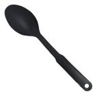 Colher De Arroz Para Servir Em Nylon 29Cm Linha Black Pode Ser Pendurado - 123Útil