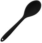 Colher de silicone 27 cm preto/unico