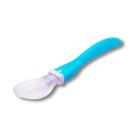 Colher de silicone flexivel azul - ibimboo