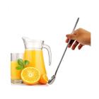 Colher De Suco Coquetel Drinks Bailarina Inox Longa - Rio Tijucas