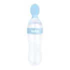 Colher Dosadora Para Papinha Em Silicone Para Bebê Azul Buba