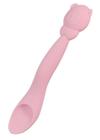 Colher Em Silicone Porquinho Rosa - Marcus & Marcus