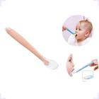 Colher Infantil Silicone 1 Talher Alimentação - Laranja