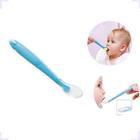 Colher Infantil Silicone 1 Talher Alimentação - ul