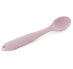 Colher para Bebê em Silicone Rosa - Mimo Style