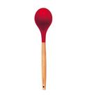 Colher Para Cozinha Silicone Bambu 32Cm - Univendas