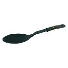 Colher Rasa de Plástico Preto Cozinha 30cm - Aliança