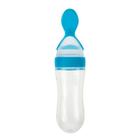 Colher silicone dosadora 90 ml azul - Art Baby