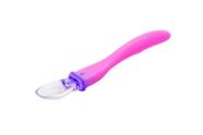 Colher Silicone Flexível 3M+ Rosa - Ibimboo