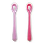 Colheres de Silicone 2un. Rosa Kababy