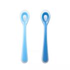 Colheres De Silicone Com 2 Und Azul Kababy 1020A