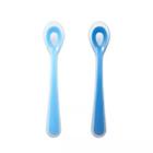 Colheres De Silicone Com 2 Und Azul Kababy 1020A