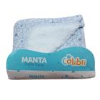 Colibri Manta Sherpa Estrelas Azul