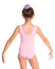 Collant de Ballet Cavado Infantil em Malhação Rosa / Cor: ROSA BALLET / Tamanho: G