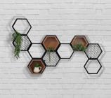 Colmeia Halo Organizadora 10 Hexágonos - Casa Quentinha