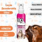 Colonia Loção Desodorante Venezia 120ml Perfume Cães Gatos