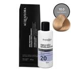 Coloração Acquaflora 10.0 60g + Água Oxigenada 20 Volumes 90ml