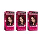 Coloraçao Biocolor Cr 5.6 Vermelho Glamuroso-Kit C/3Un