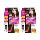 Coloraçao Casting Gloss 400 Castanho Natural - Kit Com 2Un